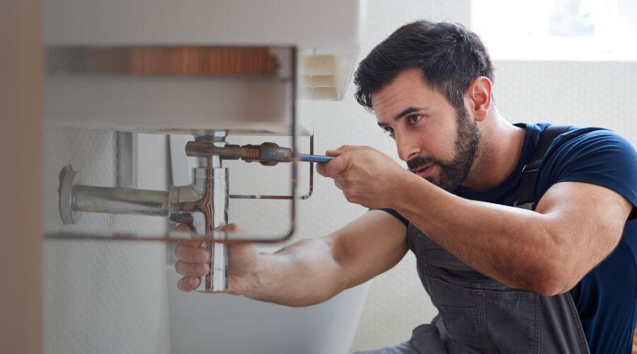 Sink faucet installation in Willis, VA